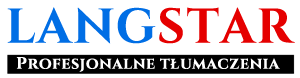LANGSTAR – Profesjonalne tłumaczenia Logo
